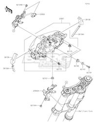 BRACKET-COMP,HEAD LAMP,LWR