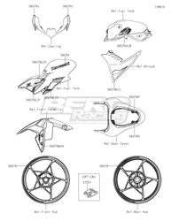 PATTERN,FUEL TANK,LH
