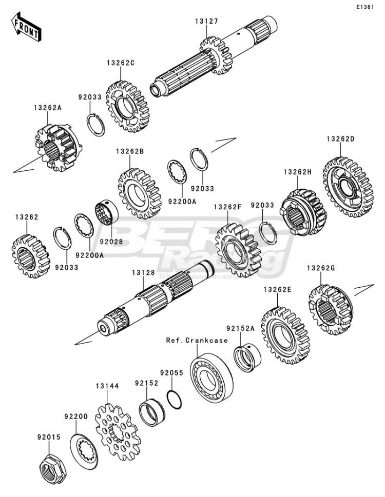 GEAR,INPUT 4TH,19T