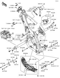 BRACKET-ENGINE,FR