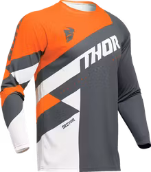 Thor Sector Checker Crosströja orange/grå