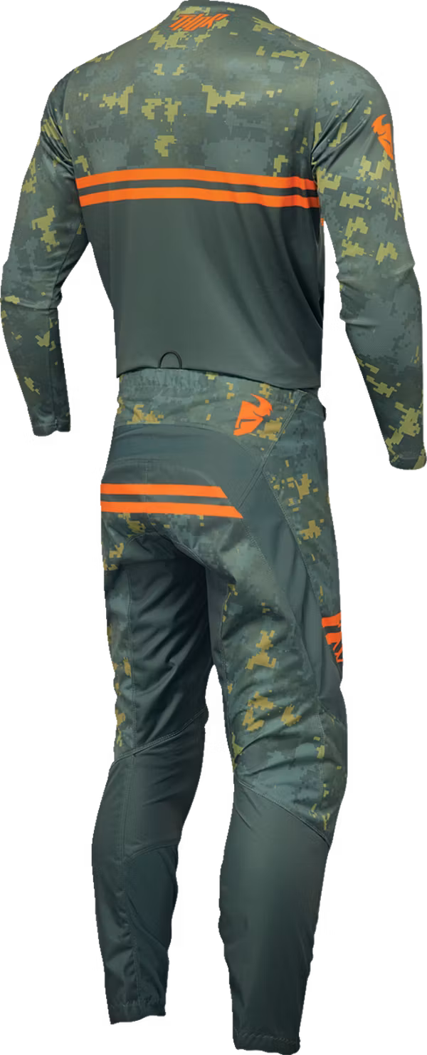 Thor Sector DIGI grön crosströja(BIG SIZE)