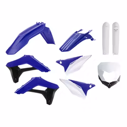 Polisport plastkit Sherco 2017-2022 Vit & Blå