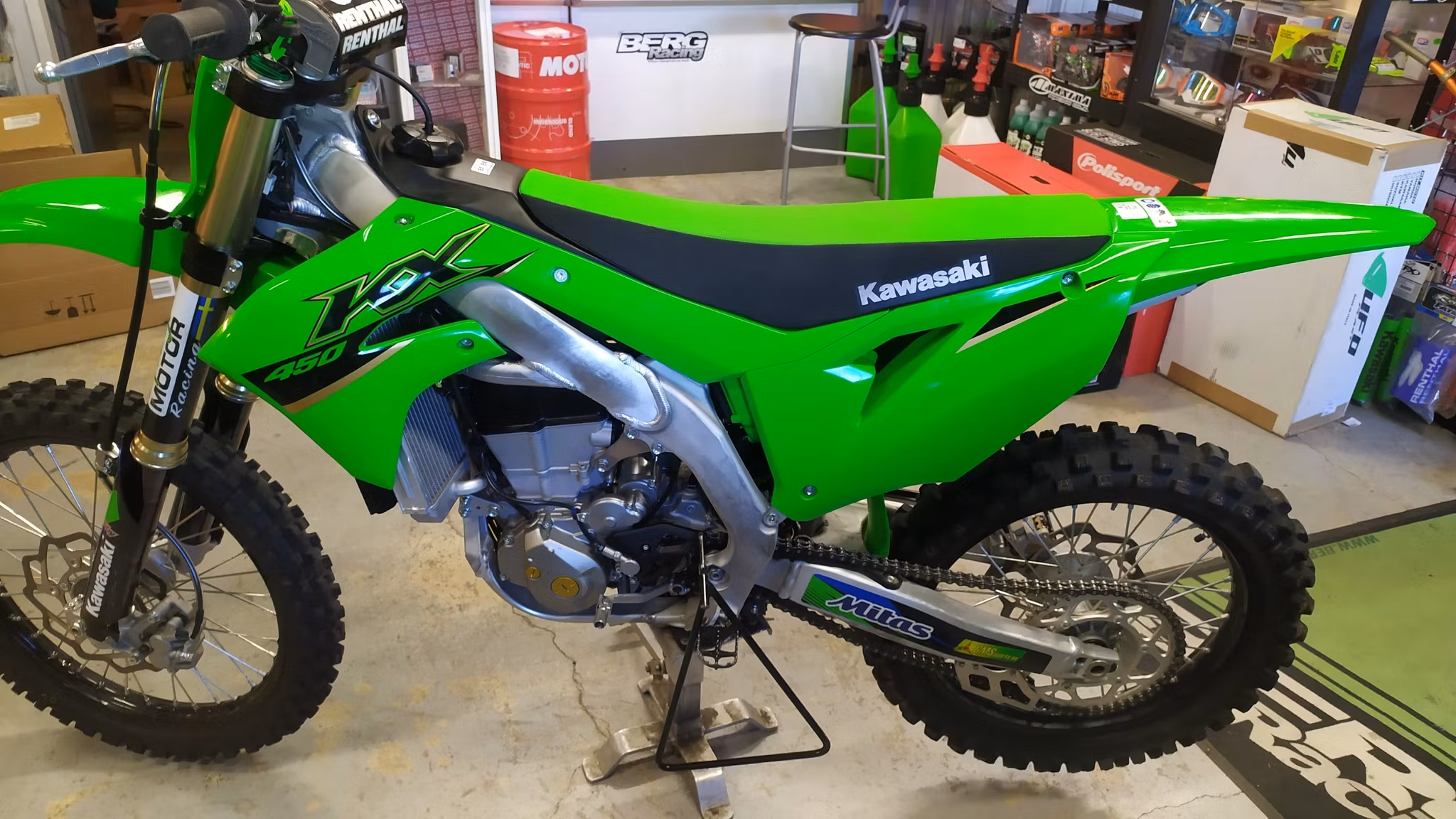 Kawasaki KX450 2022 endast 2-3 tim