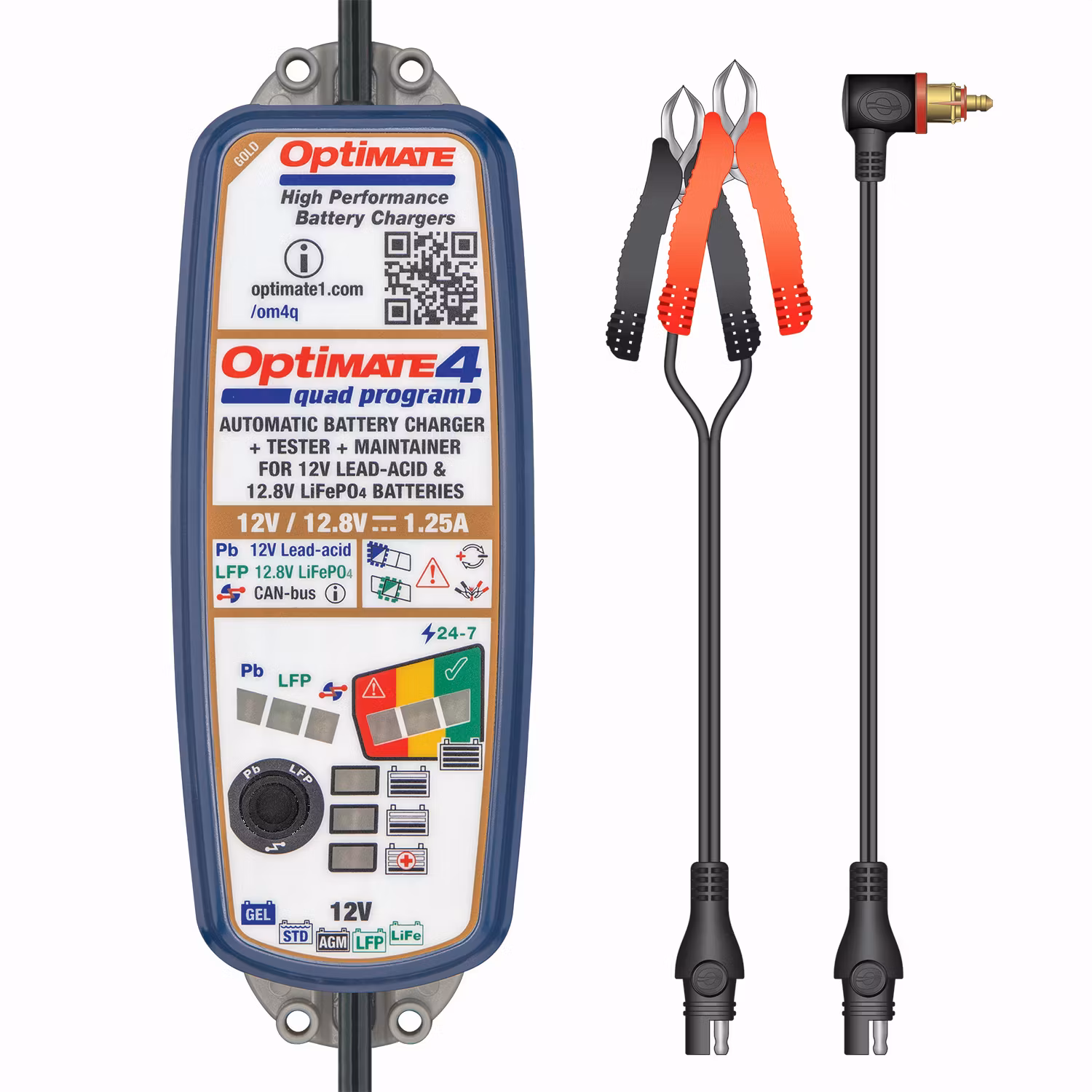 Batteriladdare CHARGER OPTIMATE 4 Q PRE