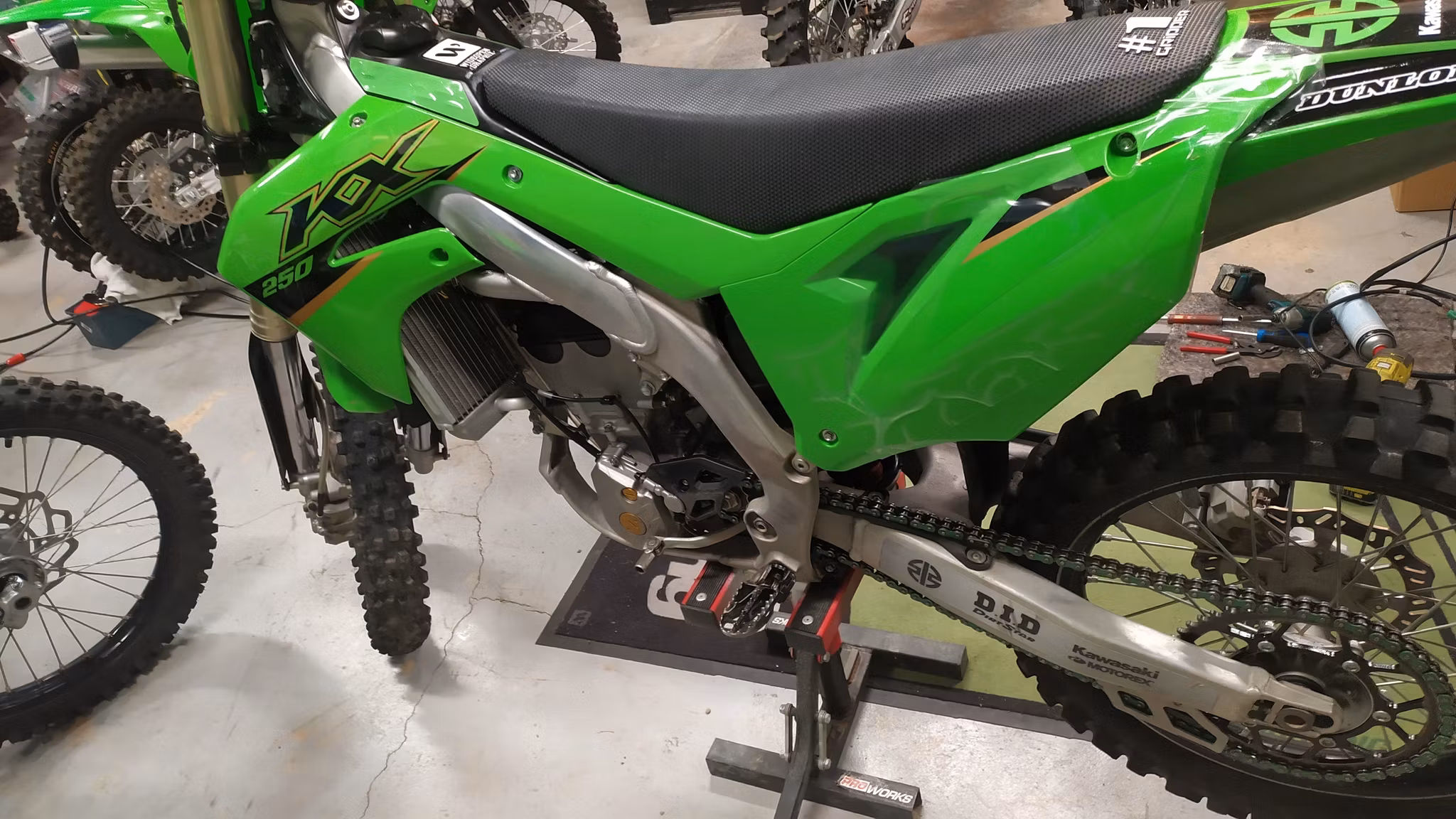 Kawasaki KX 250 2021 68 timmar