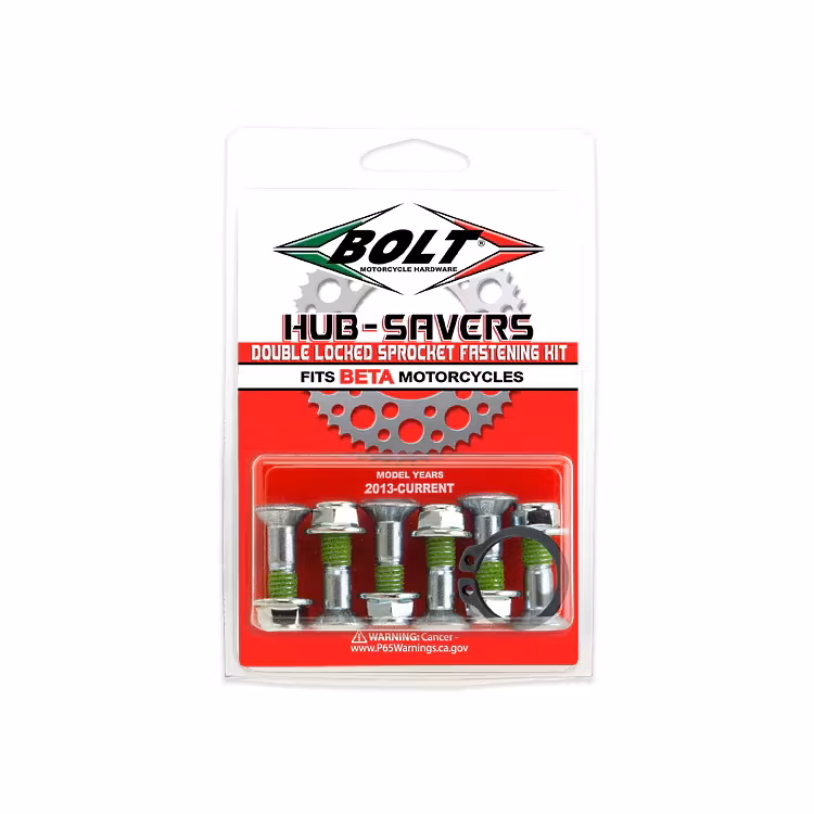 Drevbultskit, Beta 6-pack, Kvalité, 10.9 stål , locktitad och fuji