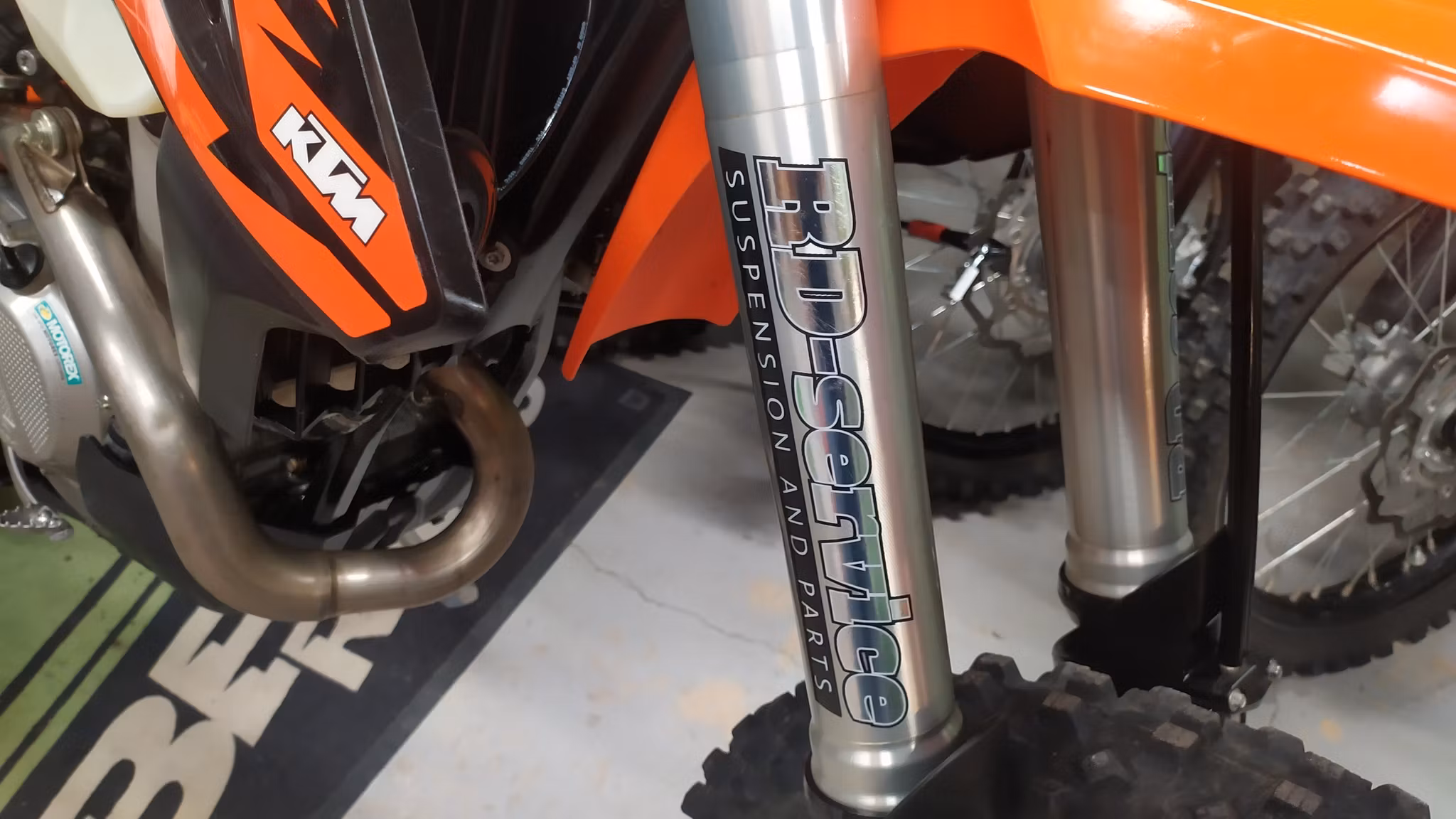 KTM EXC 250 2018 få timmar