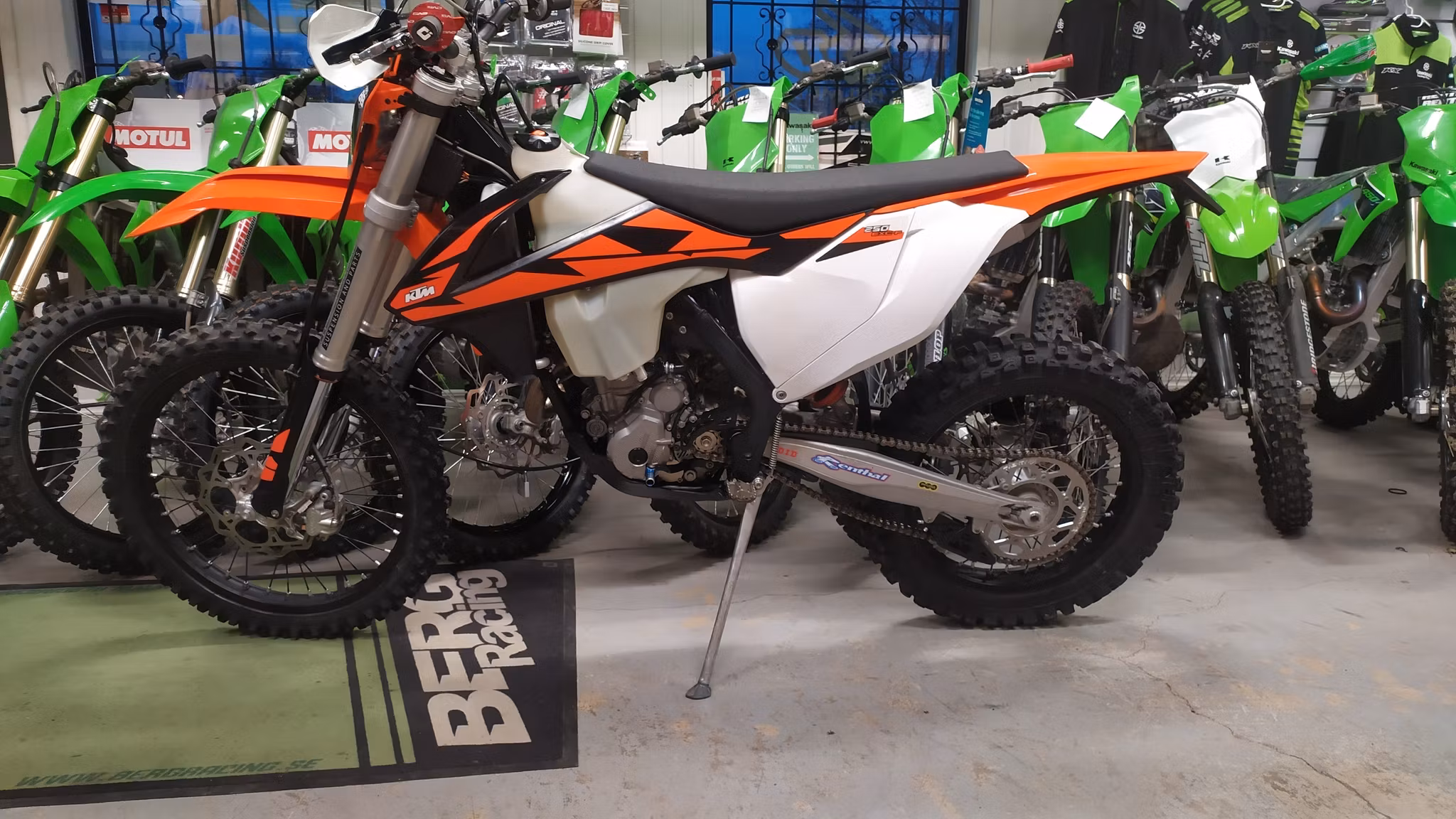 KTM EXC 250 2018 få timmar