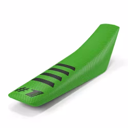 Onegripper Ribbed Grön/Svart – Sadelöverdrag för Motocross & Enduro