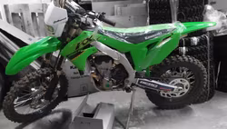 KX 250 X 2023 enduro O-reggad Med framlyse