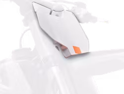 KTM Nummerplåt polisport vit