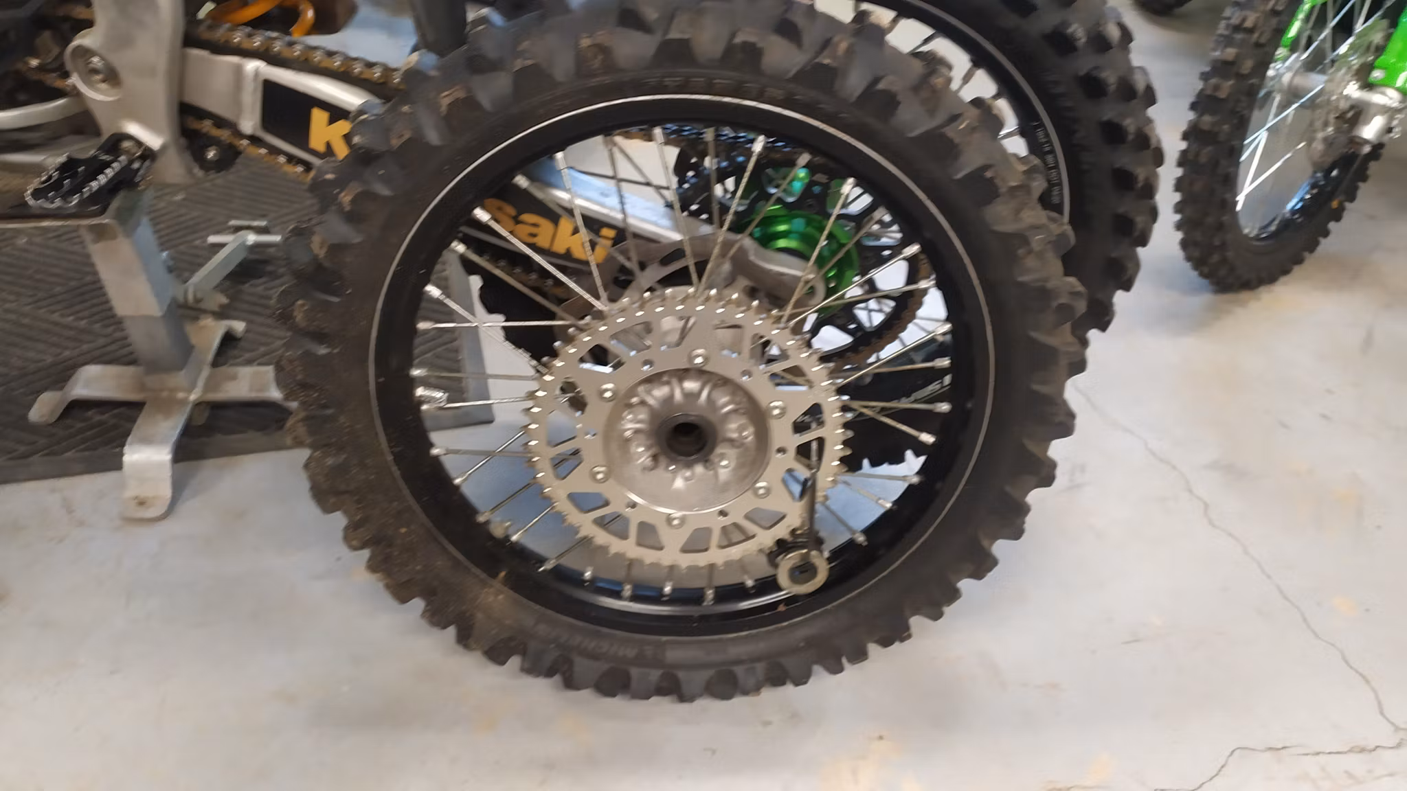 Kawasaki KX 250 2021 med mycket extra med