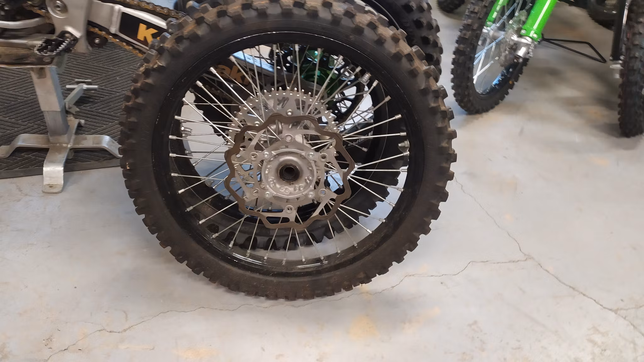 Kawasaki KX 250 2021 med mycket extra med