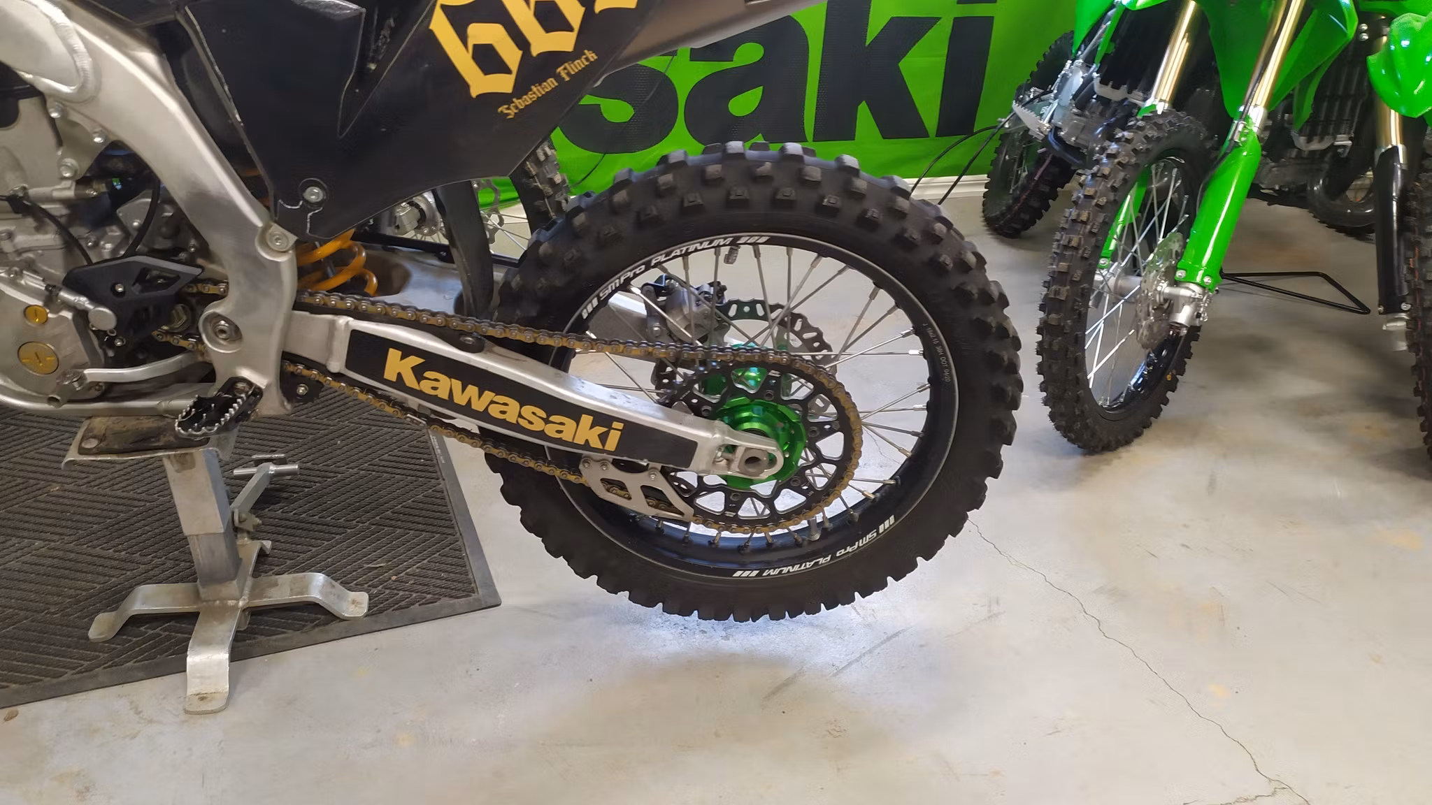 Kawasaki KX 250 2021 med mycket extra med