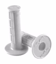 Seven Mx brand ODI grips, half waffle, white
