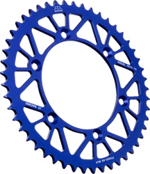 JT aluminium 49T YZ125 race bakdrev blå/svart