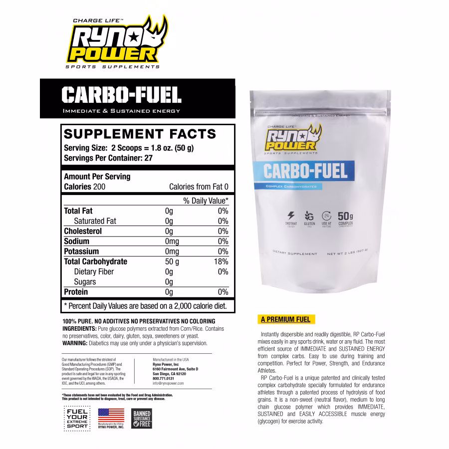 RYNO POWER, CARBO FUEL 907G