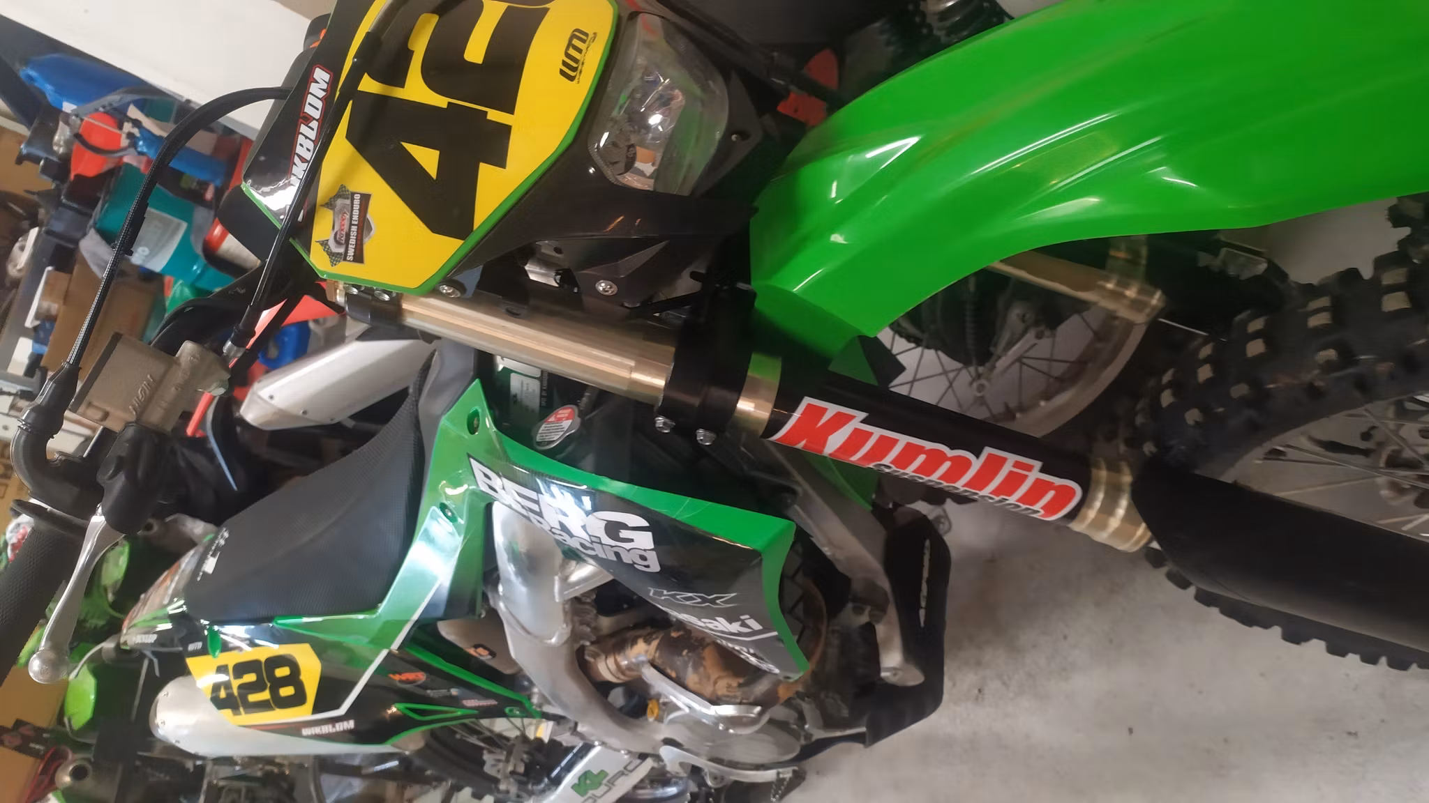 Kawasaki KX 250 X Enduro 2021 Låga timmar