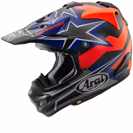 Arai MX-V Evo Stars & Stripes Dark Crosshjälm