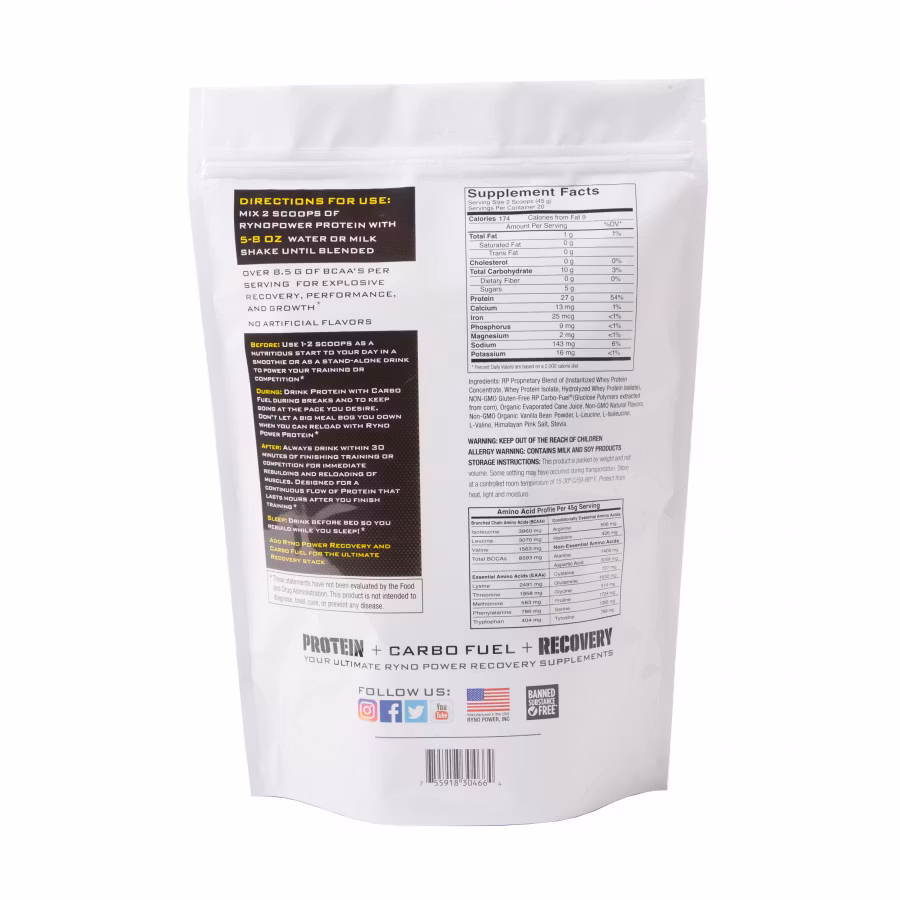 Ryno Power, Proteinpulver  907gr Flera smaker