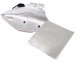 DRC Självhäftande alu-matta för värmeskydd 25x25cm, 0,35mm