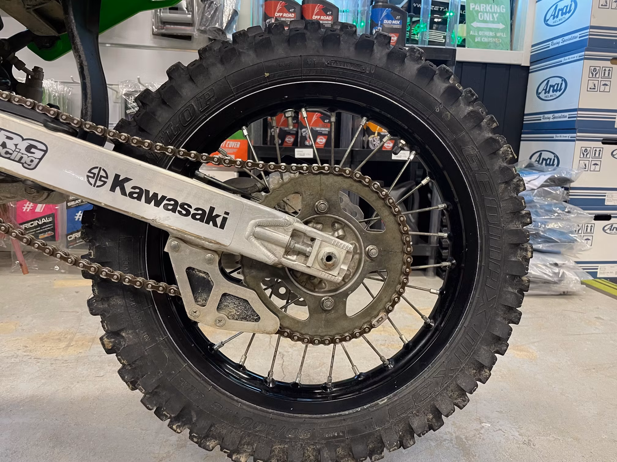Kawasaki KX /85 2023 Höghjul