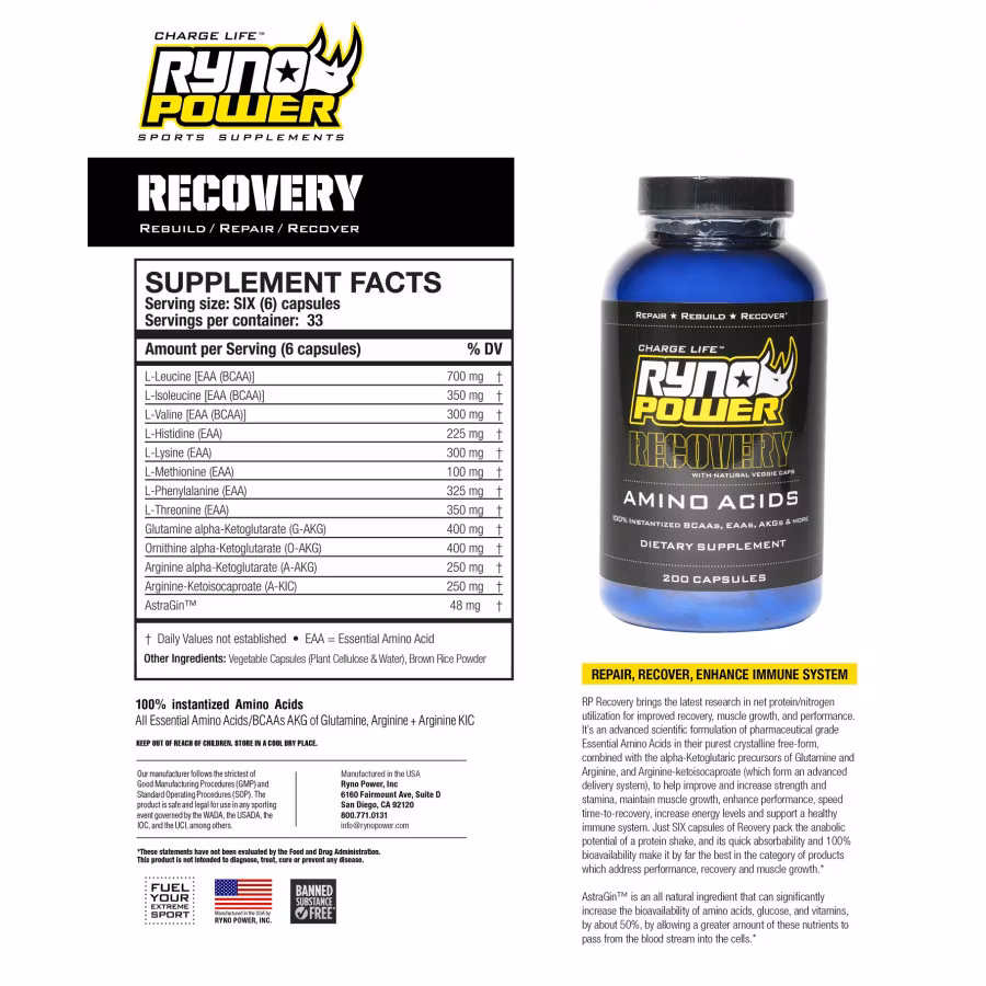 Ryno Power, Recovery