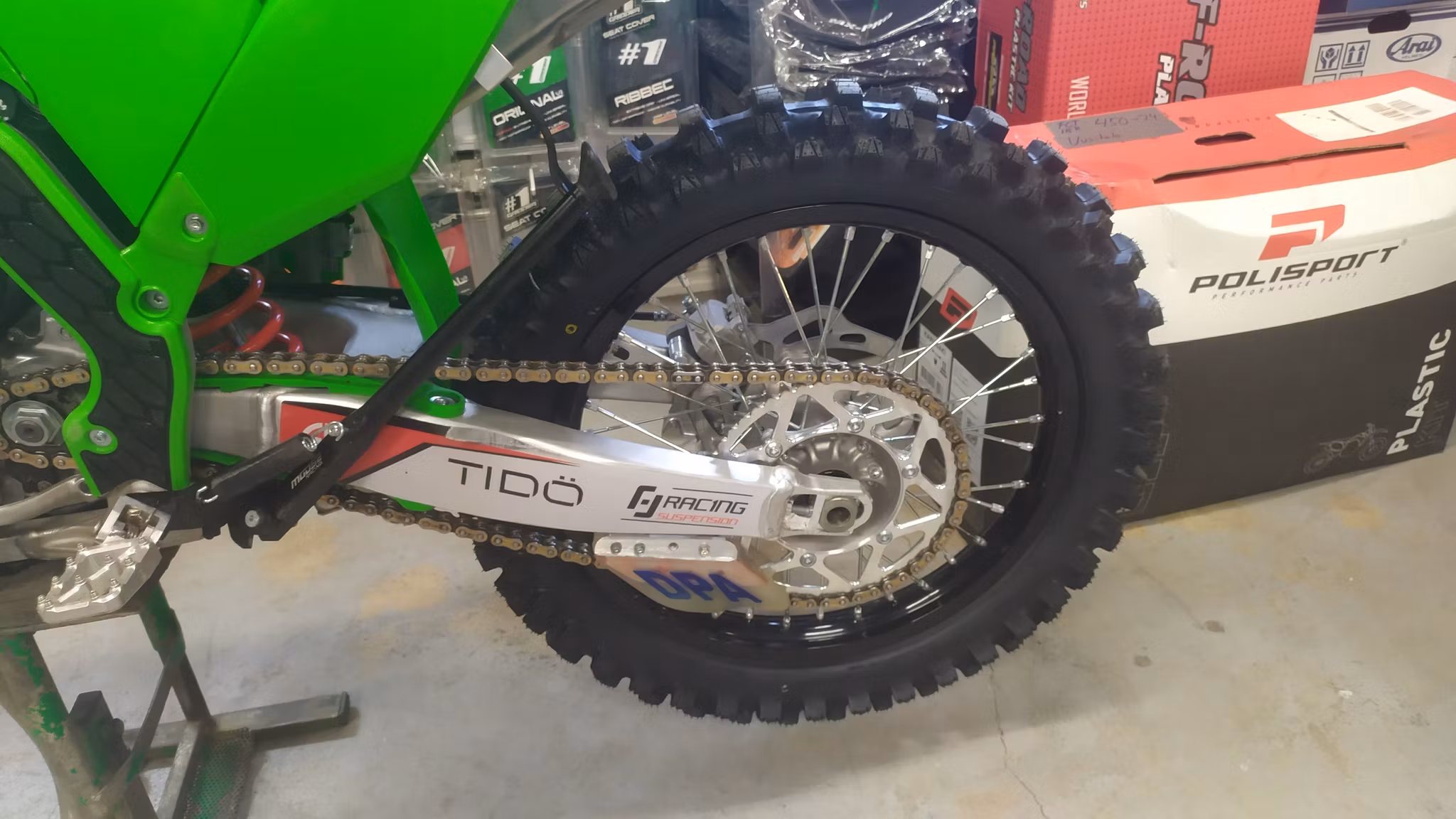 Kawasaki KX450 2024 Enduro **Reserverad**