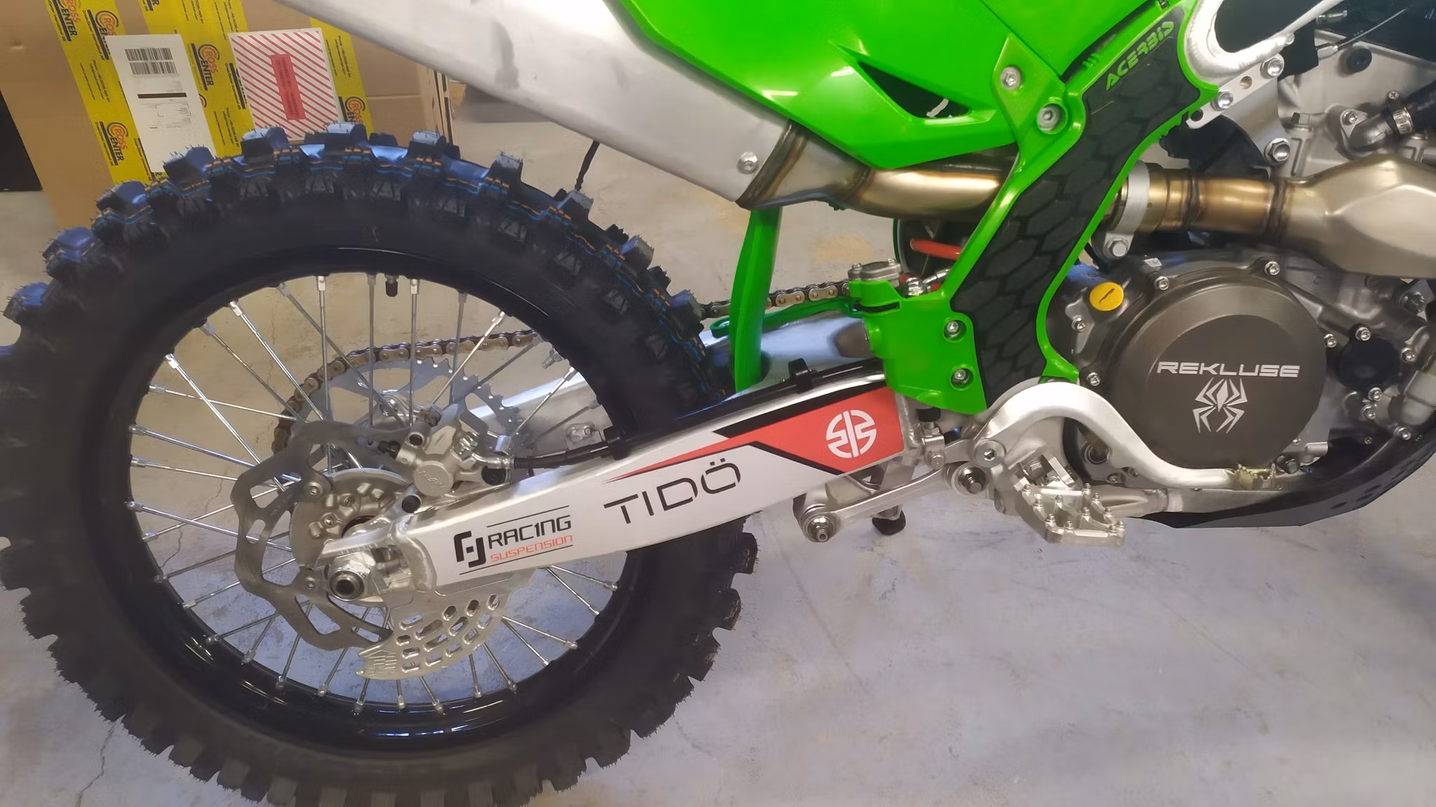 Kawasaki KX450 2024 Enduro **Reserverad**