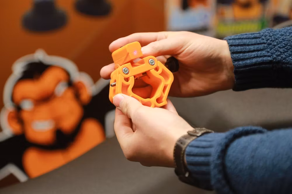 Laser Monkey justerar du enkelt bakhjulets position så att kedjan ligger rakt