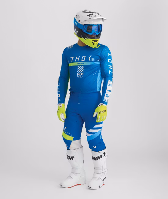 Thor Crosströja Sportmode synth blå