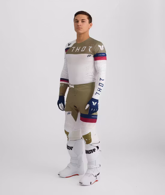 Thor Crosströja Sportsmode leauge vit