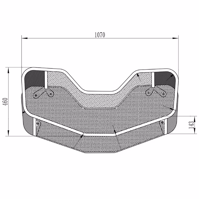 Bronco Nätkorg Fram ATV
