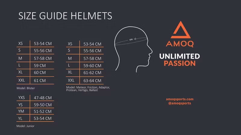 AMOQ Adaptor Hjälm med elvisir Svart/Gul