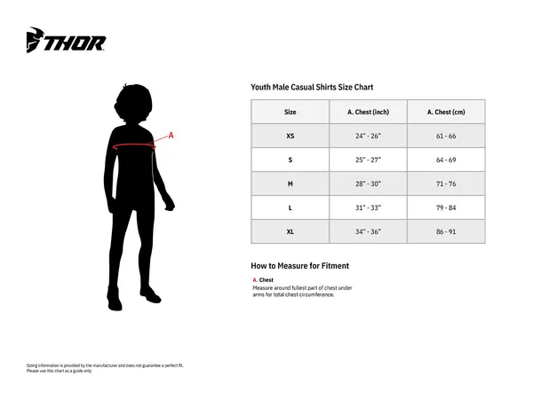 Thor 2026 T-shirt svart Barn