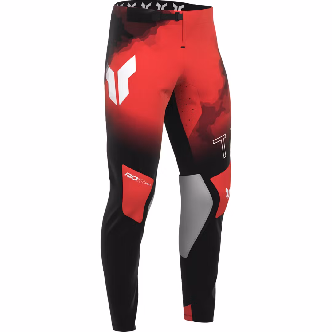 Thor Crossbyxor Sportmode CARBON Röd