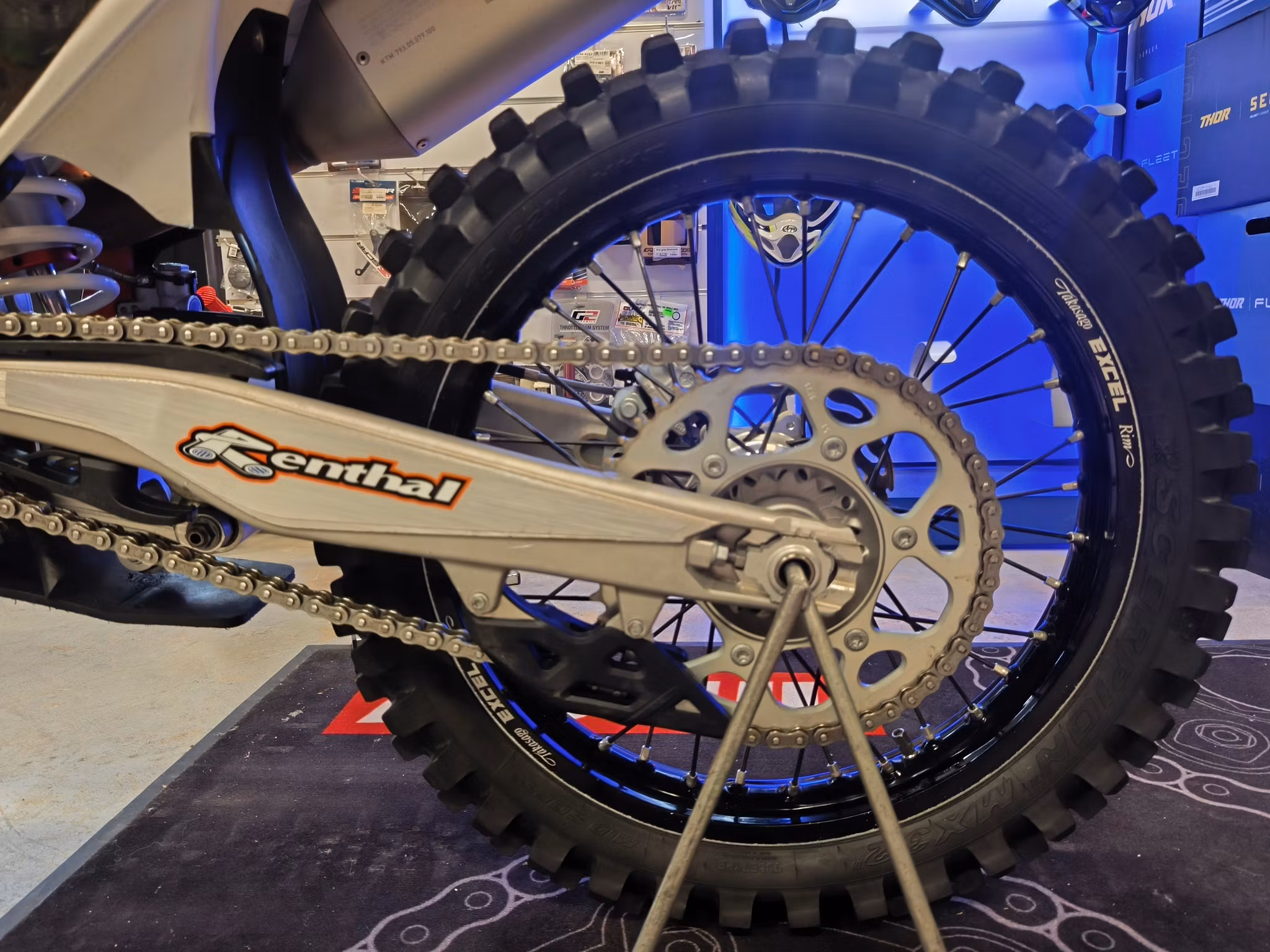 KTM 350 2022 med endast 38 timmar