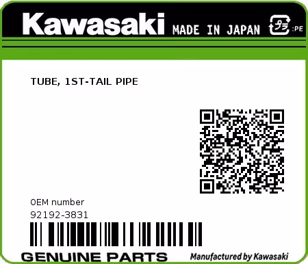 Special Order Kawasaki Delar