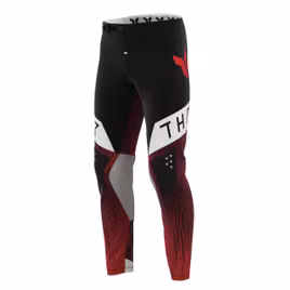 THOR Sportmode Vanish crossbyxor – Svart/Röd