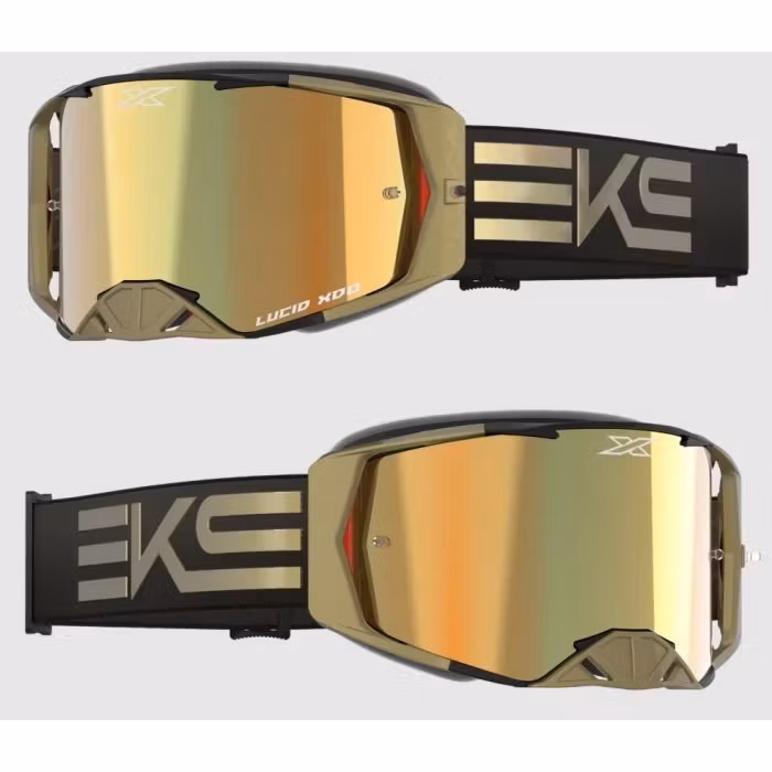 EKS Lucid Crossglasögon – Svart/Guld