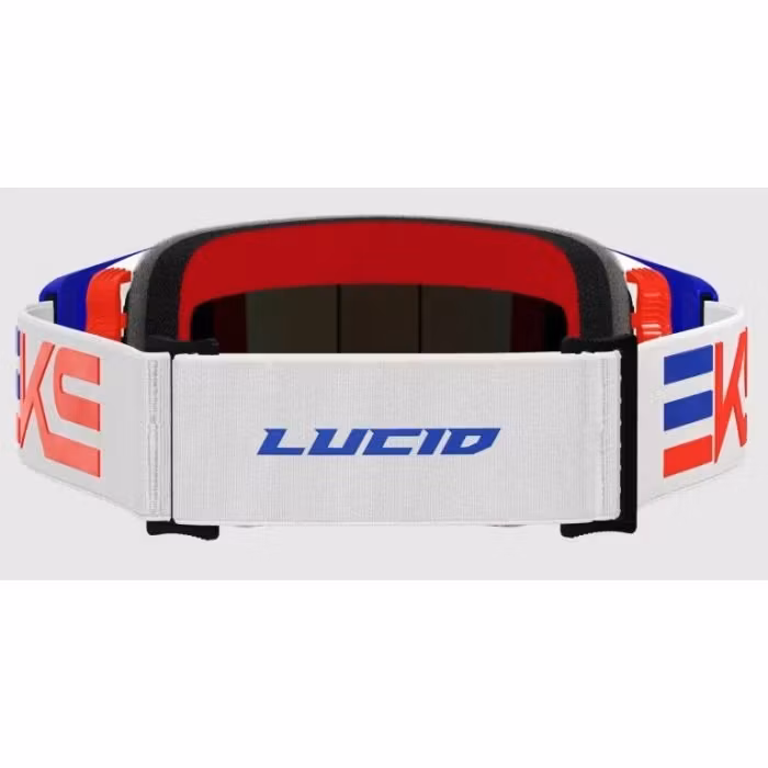 EKS Lucid Crossglasögon – Röd/Vit/Blå