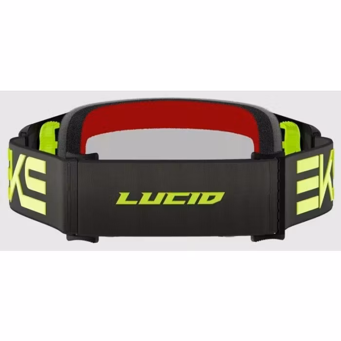 EKS Lucid Crossglasögon – Svart/Fluo med guldspegellins
