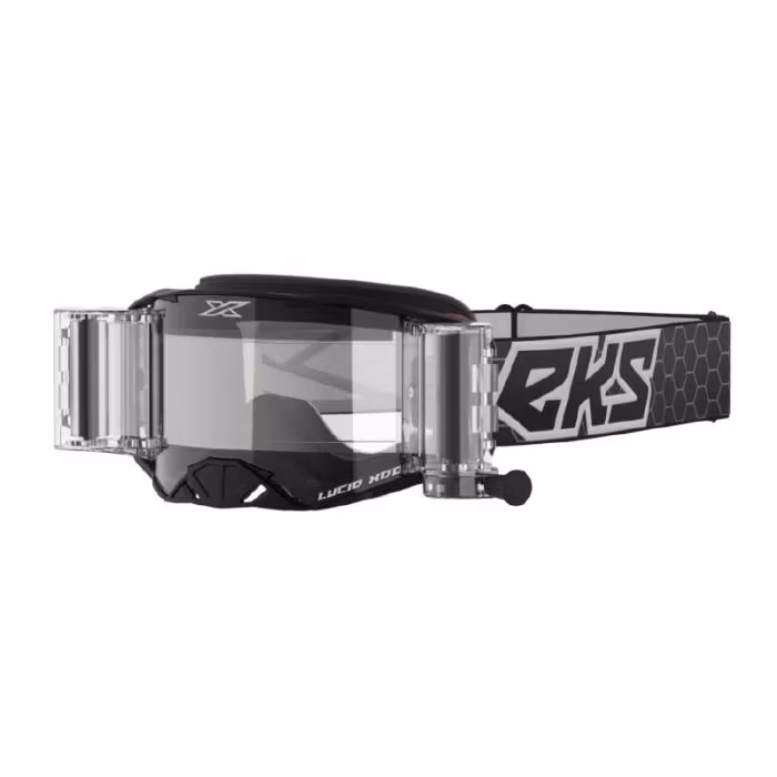 EKS Lucid Race Pack Roll off-glasögon – Svart/Vit