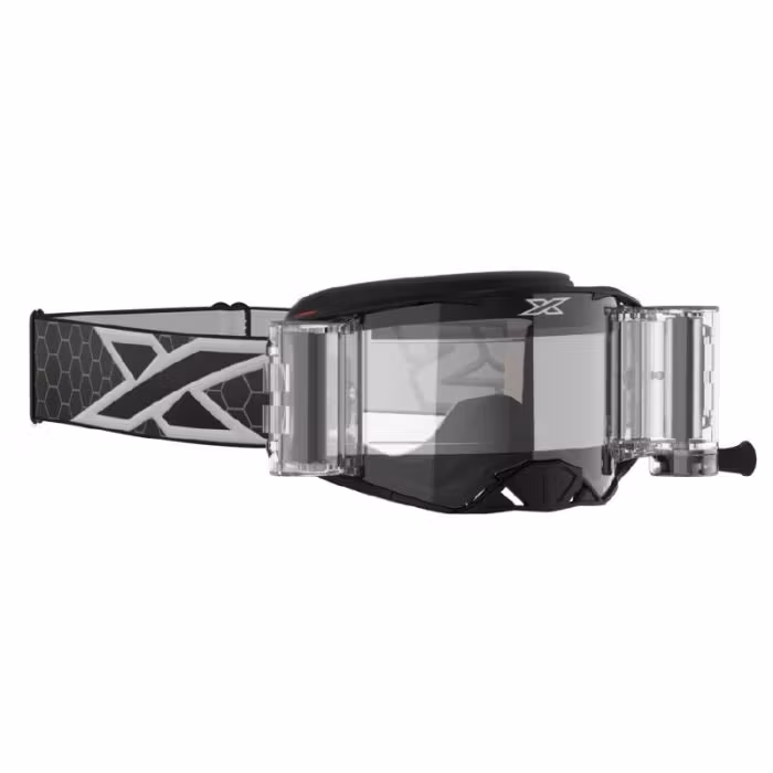 EKS Lucid Race Pack Roll off-glasögon – Svart/Vit
