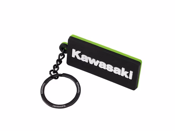 Kawasaki Nyckelring Svart/Grön