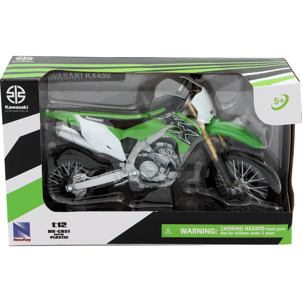 1:12 Kawasaki KX450 leksaks cross - Newray