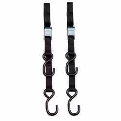 Parts Unlimited Heavy Duty spännband med kamspänne – 213 cm, par