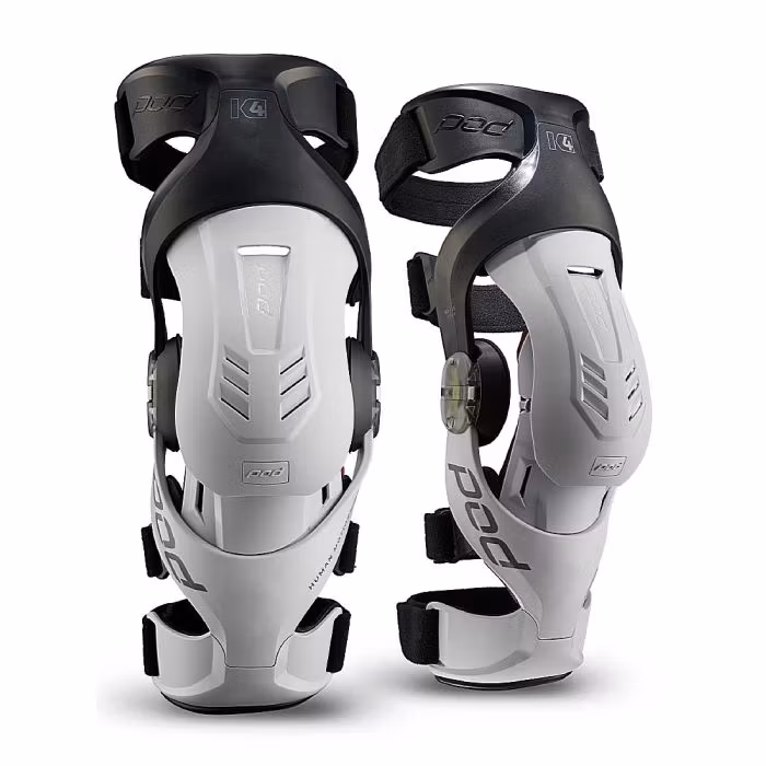 POD K4 3.0 Knäskydd, Stealth Grey XS/S & XL/2XL