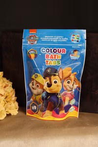 Paw Patrol, Badfärgstabletter